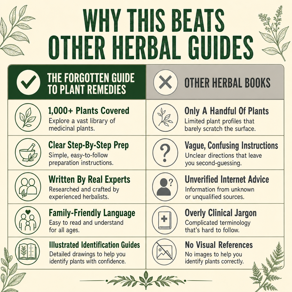 The Forgotten Guide to Plant Remedies